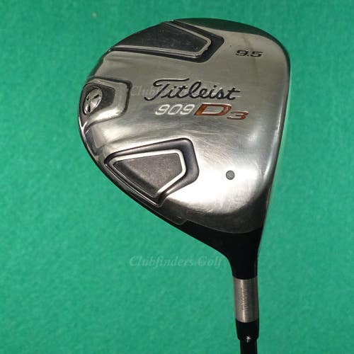 Titleist 909D3 909 D3 9.5 Driver Factory Aldila VooDoo Graphite Stiff