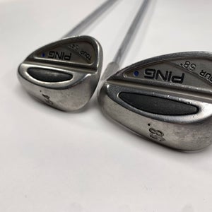 Ping Tour Wedge Set 54* 58* Black Dot Wedge Steel Mens RH