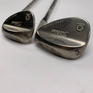 Titleist Vokey Spin Milled SM4 Chrome Wedge Set 54* 11 | 58* 12 KBS Mens RH