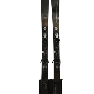 Used 2024 Elan Wingman 86 Black Edition Skis (172cm) w/ EMX 12 GW Bindings