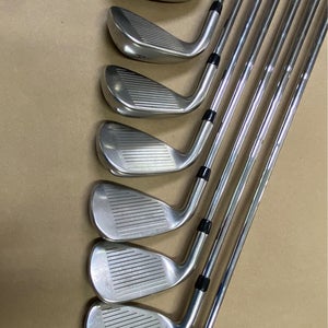 Men's Callaway XR OS Right Handed Iron Set Stiff Flex  Steel Shaft (Used)