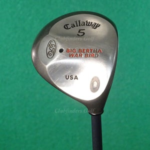 Callaway Big Bertha Warbird Fairway 5 Wood Factory RCH 90 Graphite Regular w/ HC