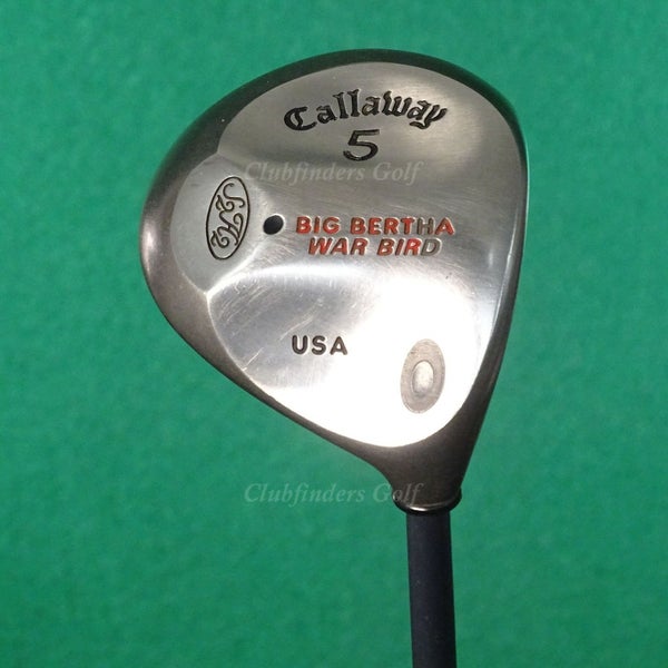 Callaway Big Bertha Warbird Fairway 5 Wood Factory RCH 90 Graphite Regular w/ HC