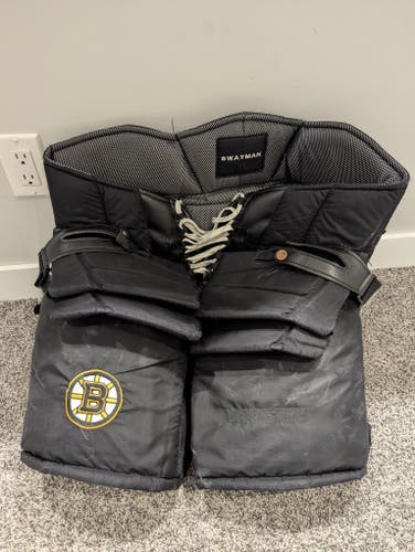 Swayman XL Vaughn Hockey Goalie Pants Pro Stock (Used)