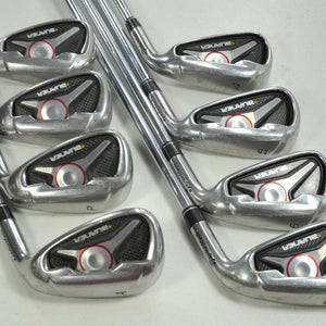 TaylorMade Burner 2009 4-PW,AW Iron Set Right Uniflex 85g Steel # 196807