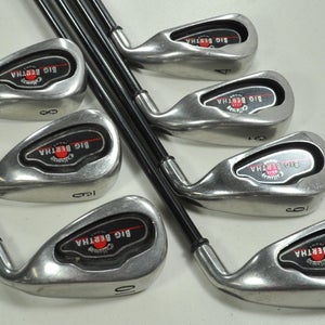 Callaway Big Bertha 2004 4-10 Iron Set Regular Flex RH RCH 75g Graphite # 197807