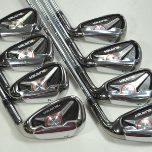 TaylorMade Burner 2009 4-PW,AW Iron Set Right Stiff Flex 85g Steel # 198034