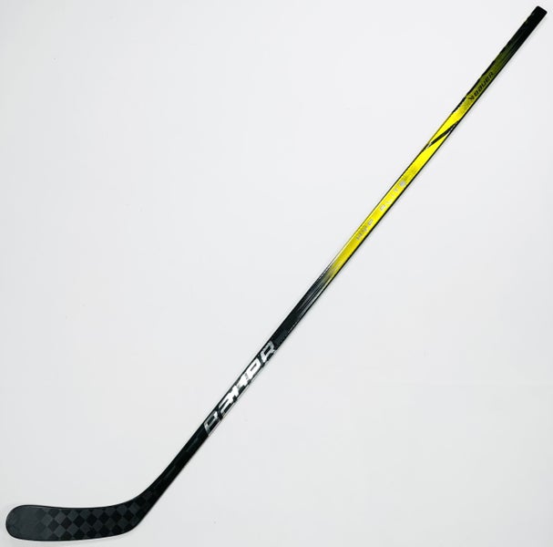 New Custom Gold Bauer Vapor Hyperlite 2 Hockey Stick-RH-HOSSA Pro Curve- Grip W/ Tactile Corner