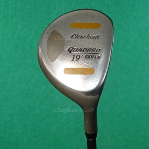Cleveland QuadPro Fairway 19 5 Wood Factory Lite-Weight Graphite Stiff