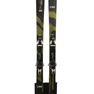 Used 2024 Line Blade Optic 92 Skis (175cm) w/ Marker Strive 11 Bindings