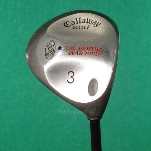 Callaway Big Bertha Warbird Fairway 3 Wood Factory RCH 96 Graphite Regular