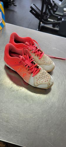 Used Under Armour 6Y BB/SB Cleats Pink Senior 6 11497-S000150254
