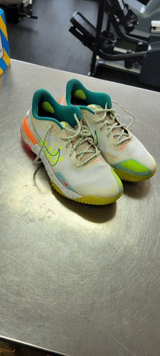 Used Nike ALPHA HUARCHE ELITE 3 BB/SB Cleats White Senior 7.5 11497-S000150253