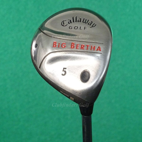 Callaway Big Bertha 2004 Fairway 5 Wood Factory Big Bertha Steel Uniflex