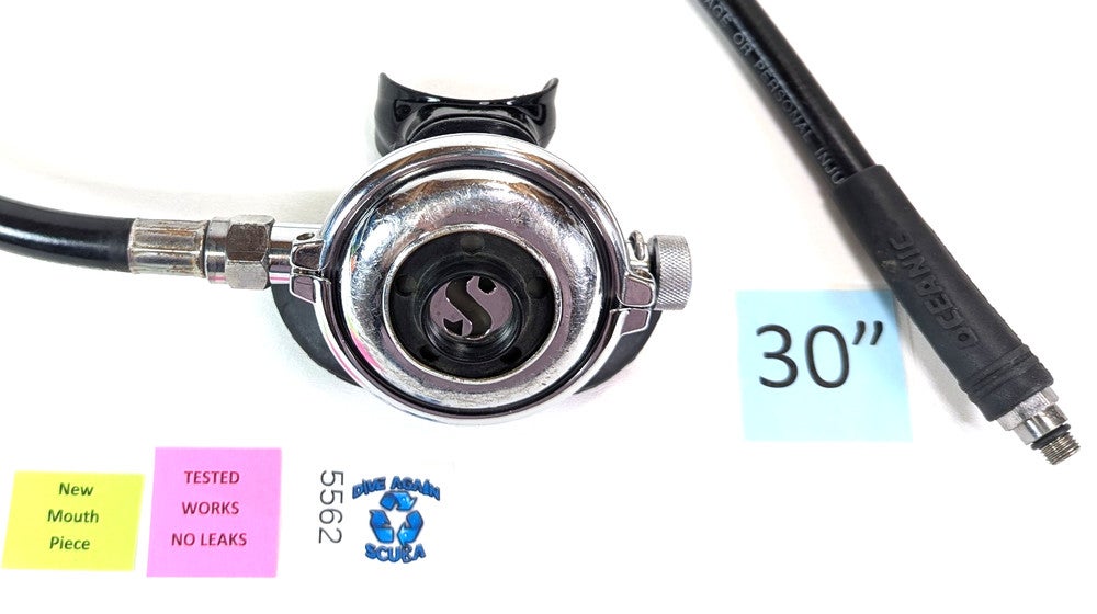 Scubapro 109 Metal Adjustable Balanced 2nd Stage Scuba Dive Regulator      #5562