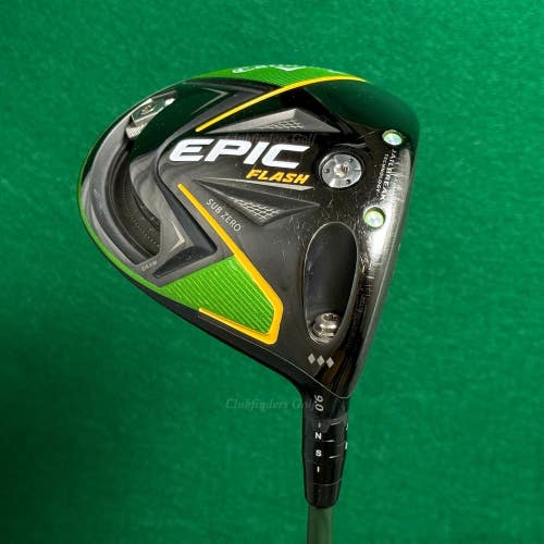 TOUR ISSUE Callaway Epic Flash Sub Zero TD 9 Driver Even Flow 65g Extra Stiff