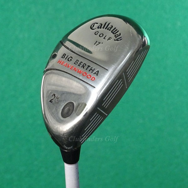 Callaway Golf Big Bertha Heavenwood 17 Hybrid 2H Iron RCH 75w Graphite Firm