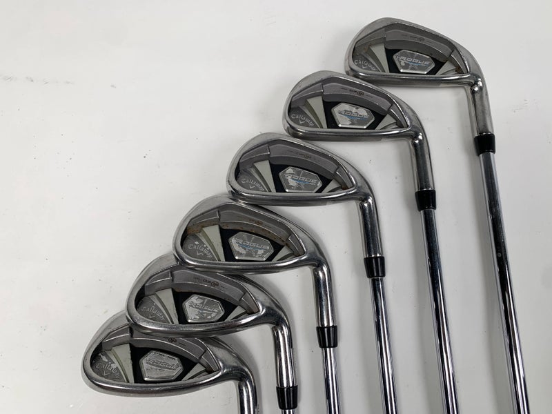 Callaway Rogue X Iron Set 6-PW+GW KBS Max 90g Regular Steel Mens RH