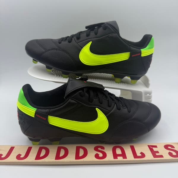 Nike Premier III FG Black Volt Green Strike HM0265-008  display picture 1