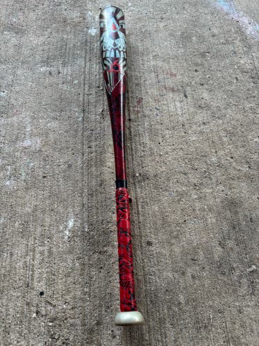 2023 DeMarini Voodoo One Alloy USABat Certified Bat (-11) 17 oz 28" (Used)