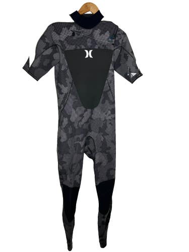 Hurley Mens Full Wetsuit Size Large Fusion 2/2 Short Sleeve Chest Zip