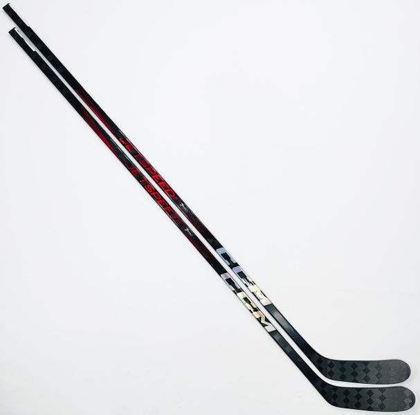 New 2 Pack Custom CCM Jetspeed FT7 Pro Hockey Stick-LH-90 Flex-P90M-Grip