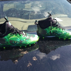 Men's Size M 9.0 (W 10.0) Under Armour UA Spotlight Lux MC LE 'Slime Green'  (New)