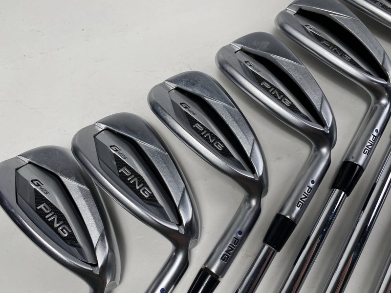 Ping G425 Iron Set 4-PW+AW Blue Dot Project X LZ 6.5 Extra Stiff Steel Mens RH