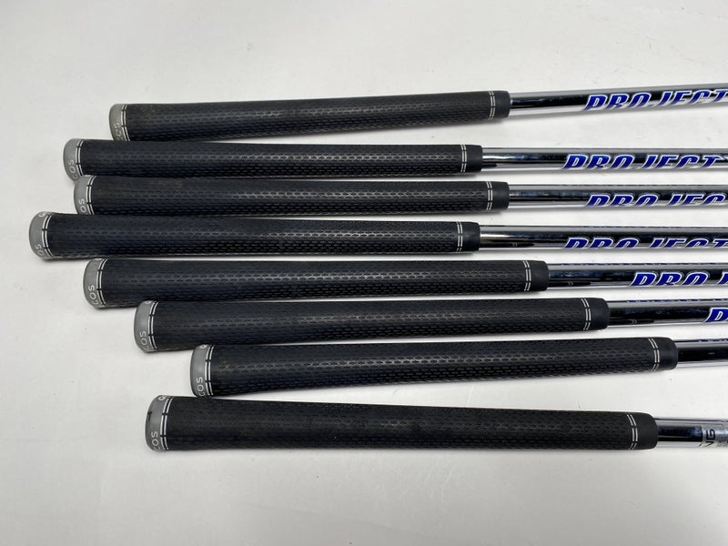 Ping G425 Iron Set 4-PW+AW Blue Dot Project X LZ 6.5 Extra Stiff Steel Mens RH