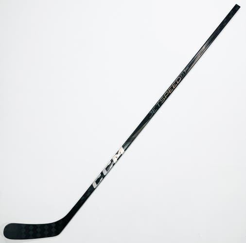 New Custom Black CCM Jetspeed FT7 Pro Hockey Stick-RH-75 Flex-ZEGRAS Pro Curve-Grip
