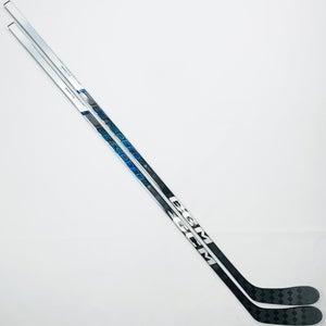 New 2 Pack Custom Blue CCM Jetspeed FT6 Pro Hockey Stick-LH-85 Flex-P28-Grip