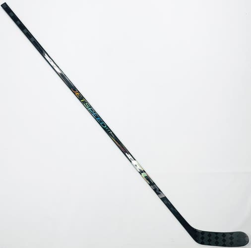 New Custom Black CCM Jetspeed FT7 Pro Hockey Stick-LH-85 Flex-P28M-Grip W/ Tactile Corner