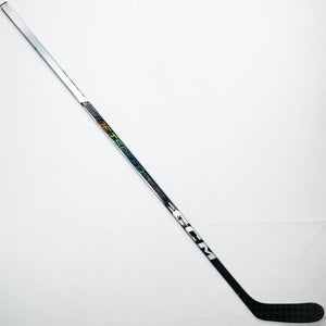 New Custom White CCM Jetspeed FT6 Pro Hockey Stick-LH-95 Flex-ZEGRAS Pro Curve-Grip