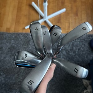 Men's 2020 Cobra F-Max Right Handed Iron Set Stiff Flex 7 Pieces Steel Shaft (Used)