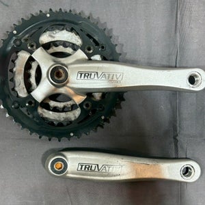 Truvativ Five D 170mm 44/32/22 Silver Aluminum/Steel Mtn Bike Triple Crankset