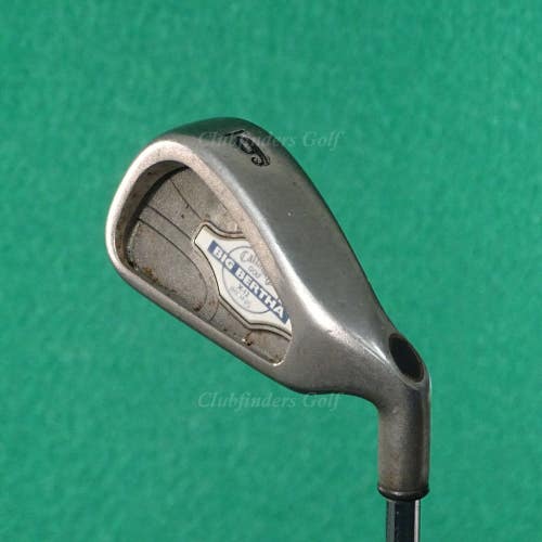 Callaway Big Bertha X-12 Single 6 Iron Callaway Stepless Steel Uniflex