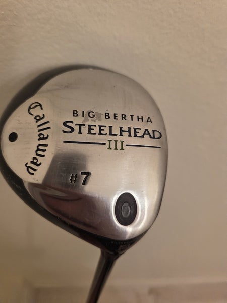 Callaway Big Bertha Steelhead III 7 Wood Light Flex Senior Graphite