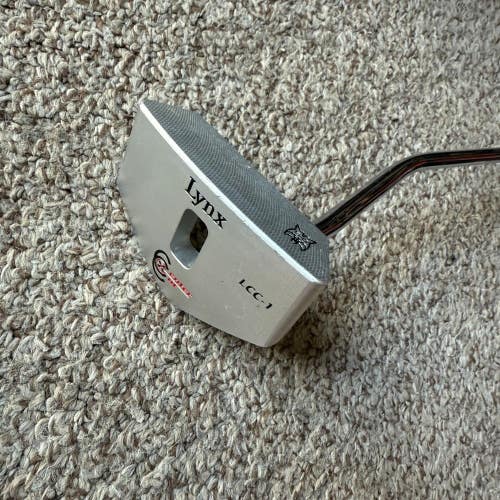 Lynx LCC-1 Mallet Putter Golf Club New Grip 35"
