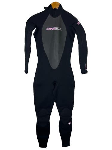 NEW O'Neill Womens Full Wetsuit Size 6 Reactor 3/2 Black