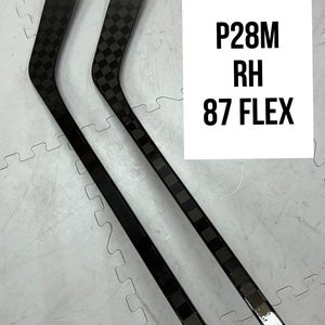 Senior(2x)Right P28M 87 Flex PROBLACKSTOCK Pro Black Out Unbranded Pro Stock Nexus Hockey Sticks