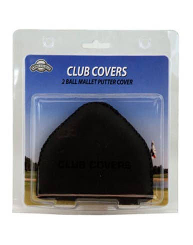 New On Course 2 Ball Mallet Putter Cover 11506-jmg90006