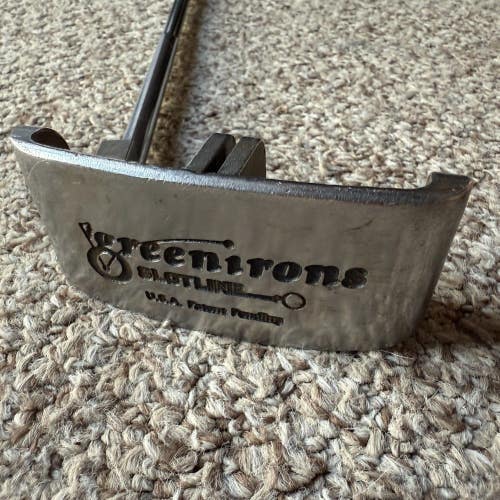 Greenirons Flat Face No Grooves Chipper Wedge Golf Club