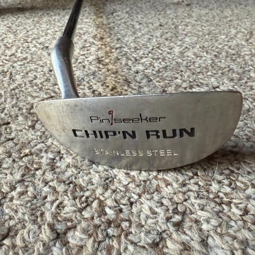 Left Handed Pinseeker Chip N Run Mens Chipping Wedge Golf Club