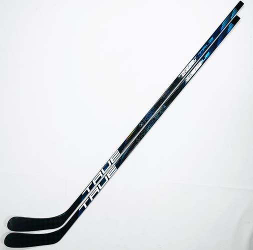 New 2 Pack Custom Blue True HZRDUS 9X4 Hockey Stick-RH-P90T-80 Flex-Grip