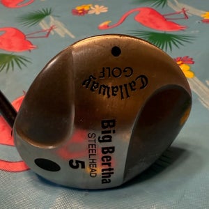 Women's Callaway Steelhead Right Handed Fairway Wood Ladies Flex 5 Wood (Used)