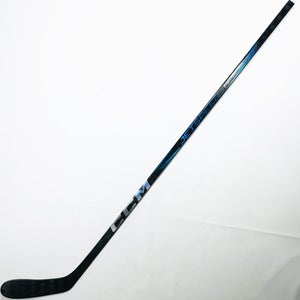 New Custom Blue CCM Jetspeed FT7 Pro Hockey Stick-RH-P28-70 Flex-Grip W/ Bubble Texture