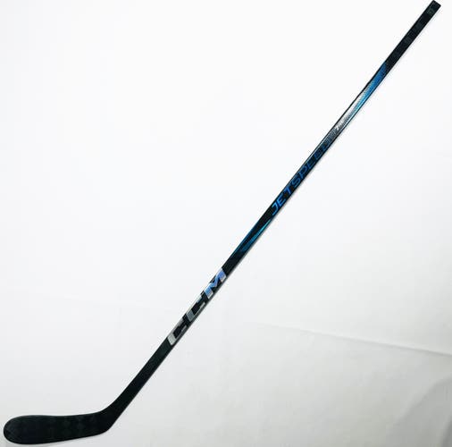 New Custom Blue CCM Jetspeed FT7 Pro Hockey Stick-RH-P28-70 Flex-Grip W/ Bubble Texture