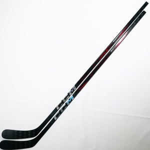 New 2 Pack Custom Black CCM Jetspeed FT7 Pro Hockey Stick-RH-P90T-75 Flex-Grip