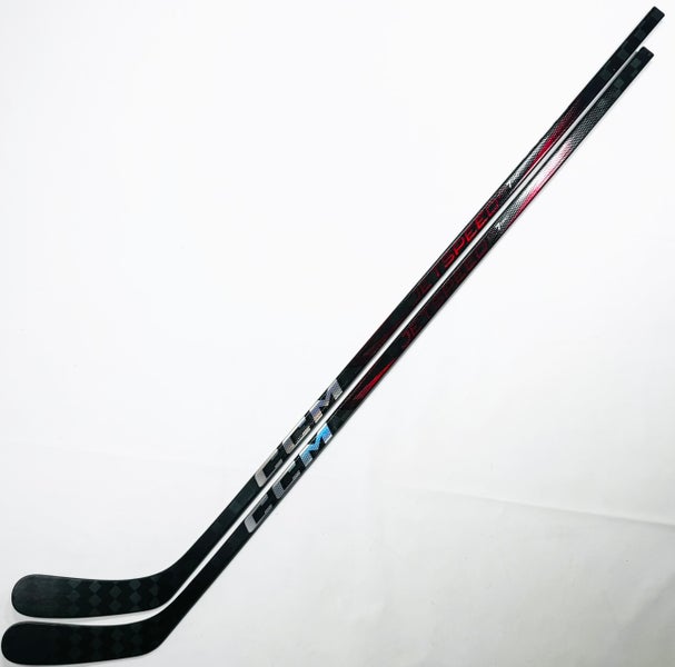 New 2 Pack Custom CCM Jetspeed FT7 Pro Hockey Stick-RH-P90-70 Flex-Grip W/ Bubble Texture