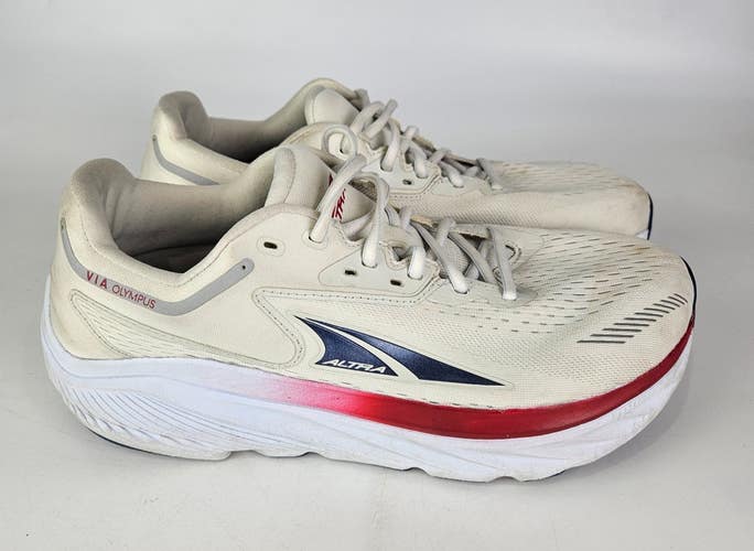 Altra VIA Olympus Mens Size 10.5 Running Shoes Cream White AL0A82BW140 Walking